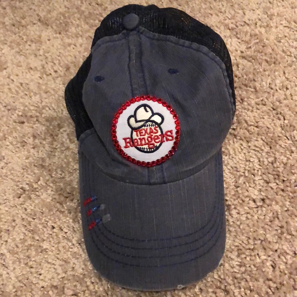 Texas rangers baseball hat